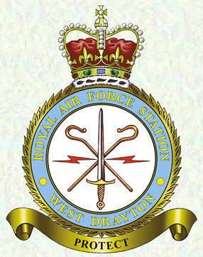 RAF West Drayton badge