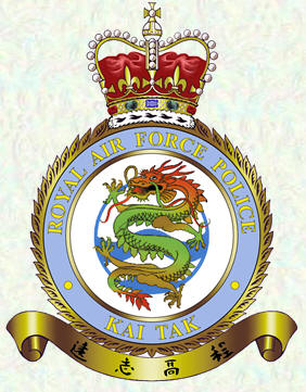 RAF Police KaiTak badge