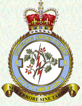 Badge - No 5 Information Services Squadron