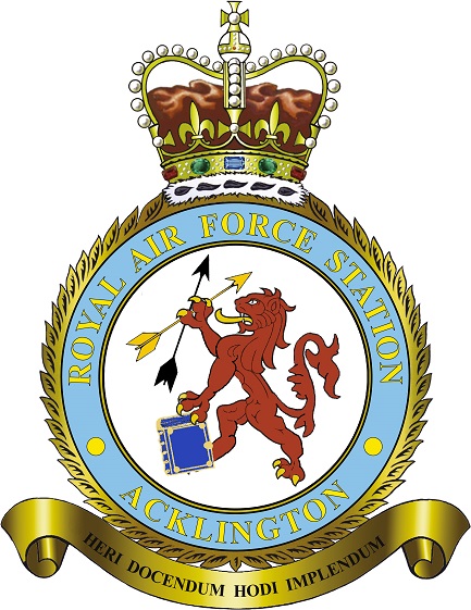 RAF Acklington Badge