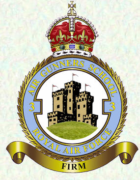 Badge - No 3 Air Gunners' School