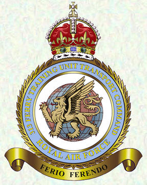 No 313 Ferry Training Unit badge