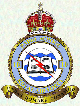 Badge - No 10 Radio School