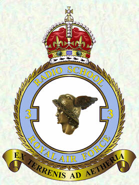 Badge - No 3 Radio School