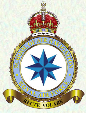 School of Air Navigation badge