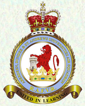 Aberdeen, Dundee and St Andrews University Air Squadron badge