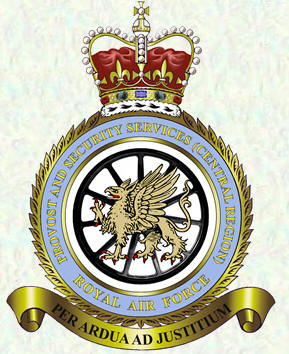 Provost and Security Services (Central Region) badge