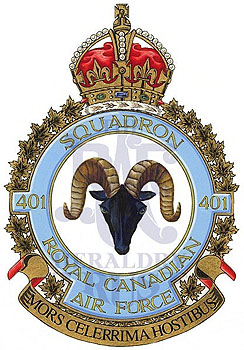 No 401 Squadron Badge