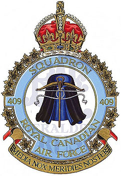 No 409 Squadron Badge