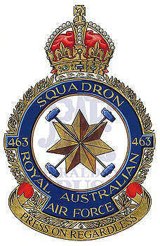 No 463 Squadron badge