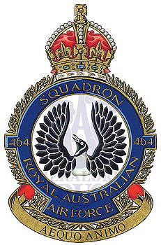 No 464 Squadron badge
