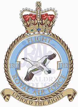 No 1312 Flight badge