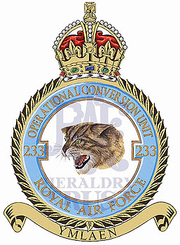 No 233 Operational Conversion Unit badge