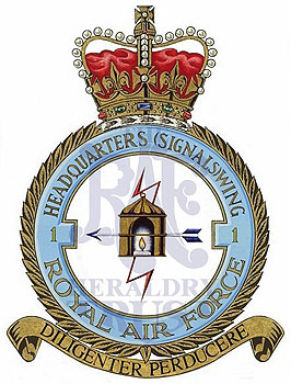 No 1 Signals Wing badge
