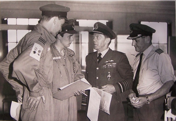 ACM Sir Gus Walker at RAF Wildenrath in 1967