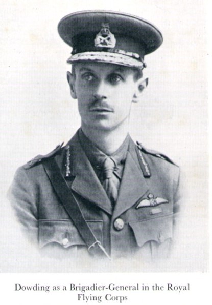 Dowding as a Brigadier-General in the RFC