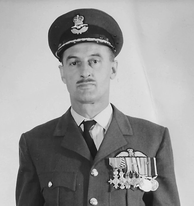 AVM Charles Gibbs as a Group Captain