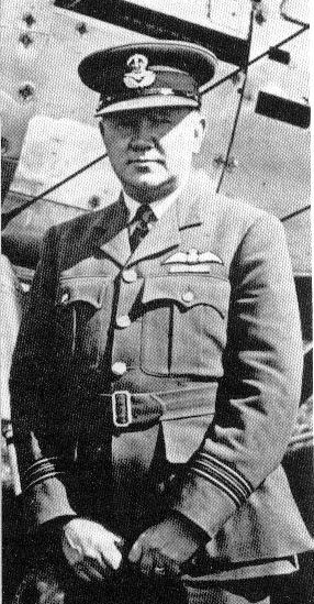 Squadron Leader 'Bill' Opie whilst commanding No 2 Squadron
