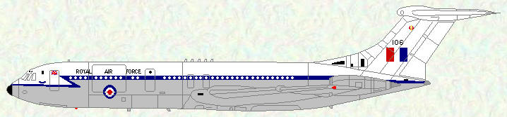 VC10 C Mk 1 of No 10 Squadron