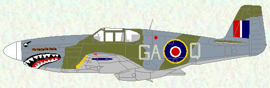 Mustang III of No 112 Squadron