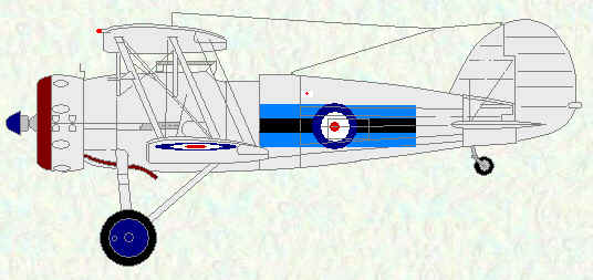 Gauntlet II of No 151 Squadron