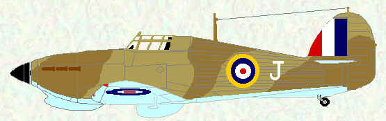 Hurricane I of No 261 Squadron (Malta - 1941)
