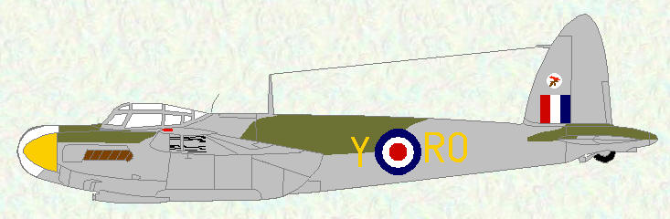 Mosquito NF Mk 36 of No 29 Squadron