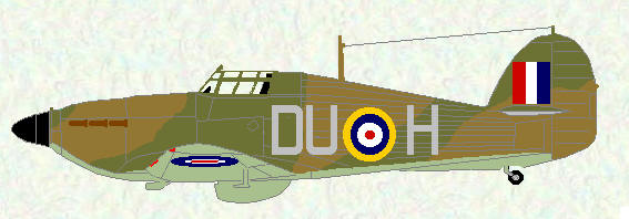 Hurricane I of No 312 Squadron