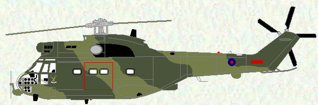Puma HC Mk 1 of No 33 Squadron