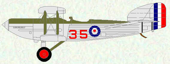 Fairey IIIF of No 35 Squadron