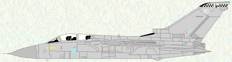 Tornado F Mk 3 of No 43 Squadron (later markings)