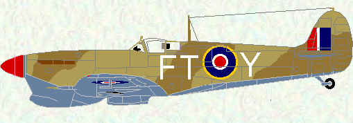 Spitfire VC of No 43 Squadron