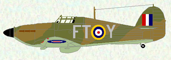 Hurricane I of No 43 Squadron