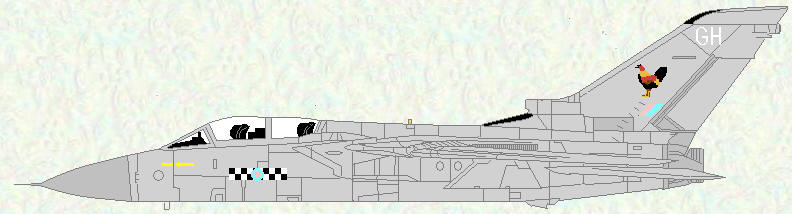 Tornado F Mk 3 of No 43 Squadron (early markings)