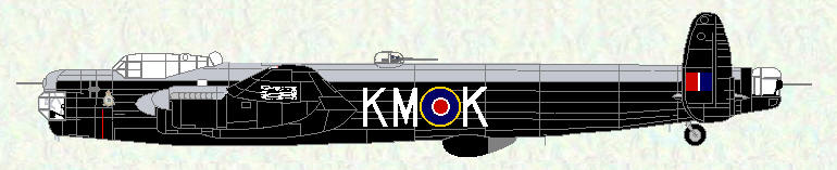 Lincoln B Mk 2 of No 44 Squadron
