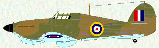 Hurricane IIb of No 488 Squadron (January 1942)