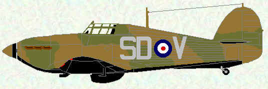 Hurricane I ofNo 501 Squadron (1940)