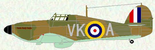 Hurricane I of No 504 Squadron