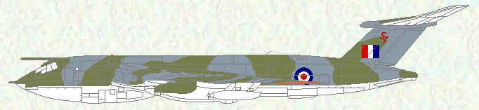 Victor K Mk 1A of No 57 Squadron (standard roundels)