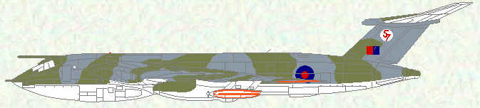 Victor K Mk 1A of No 57 Squadron (tactical roundels)