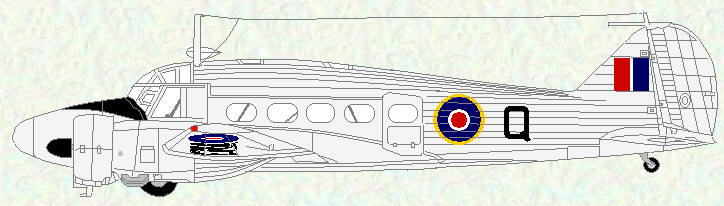 Anson C Mk 19 of No 58 Squadron