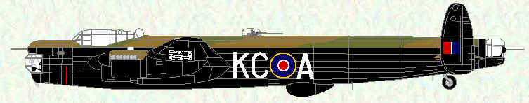 Lincoln B Mk 2 of No 617 Squadron