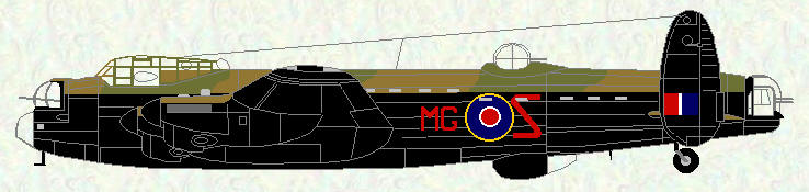 Lancaster III of No 7 Squadron (1943)