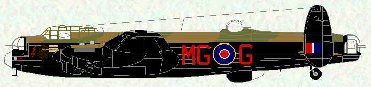 Lancaster III of No 7 Squadron (1945)