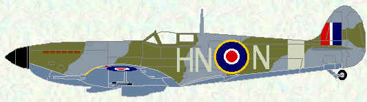 Spitfire IX of No 93 Squadron