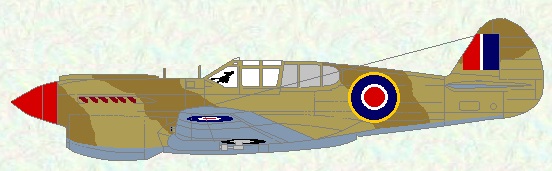 Kittyhawk III as used by No 112 Squadron