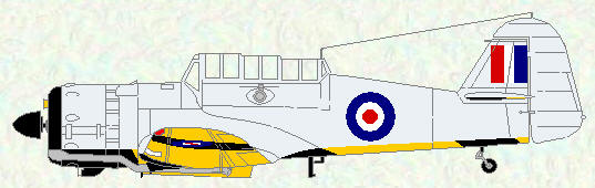 Martinet TT Mk 1 as used by No 34 Squadron