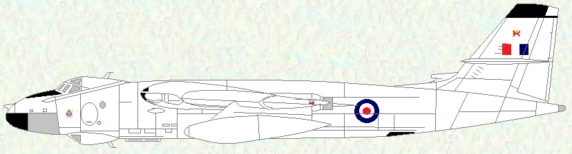 Valiant B (K) Mk 1 of No 207 Squadron (All white finish)