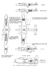 fig. 5 - Diagram showing roundal postions (monoplanes)