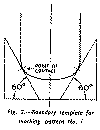 fig 2 - Boundary template for marking pattern No 1